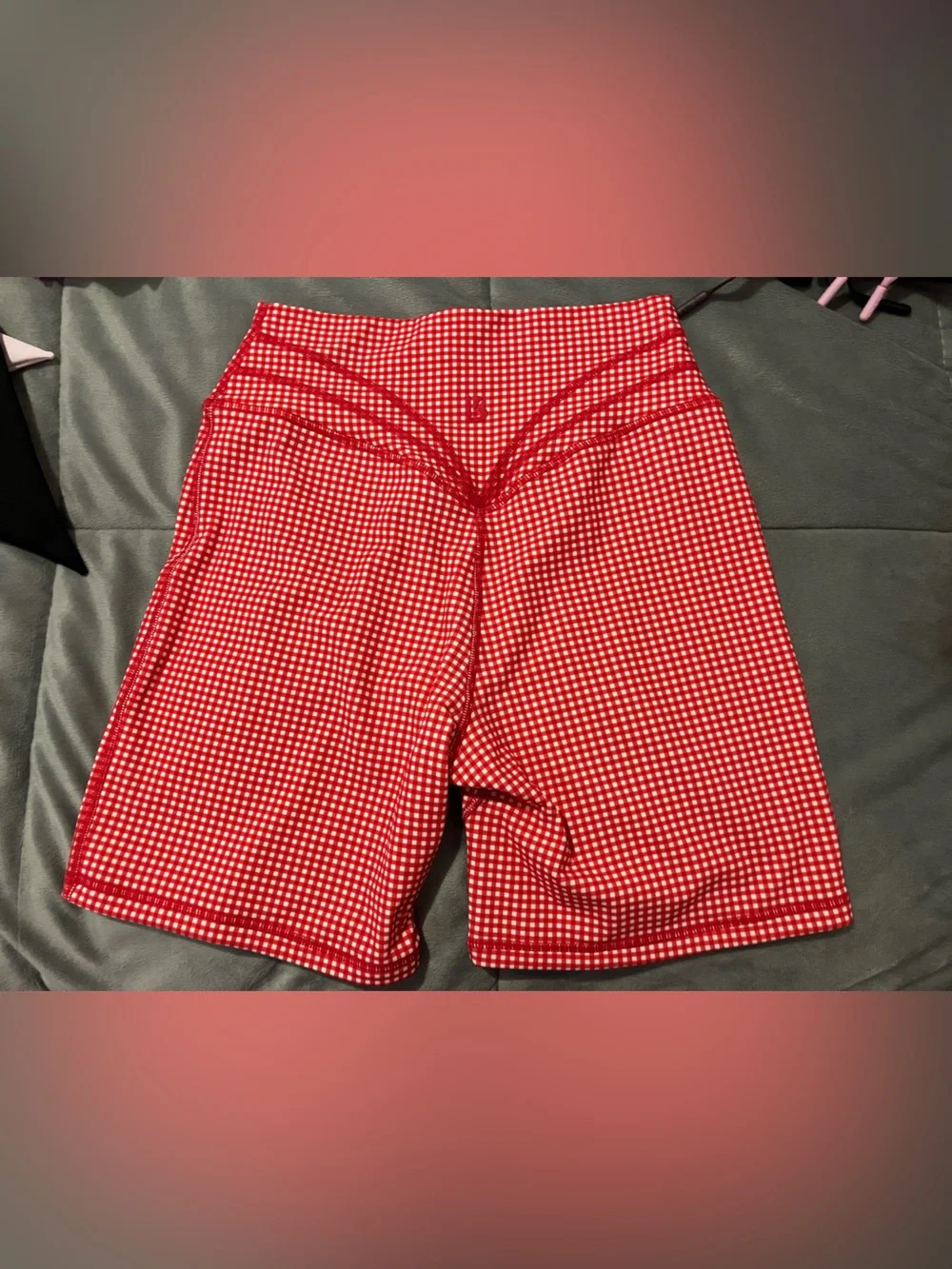 Buff bunny gingham legacy shorts